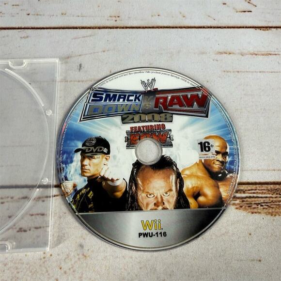 WWE SmackDown vs. Raw 2008 ECW Nintendo Wii Game - Picture 3 of 3